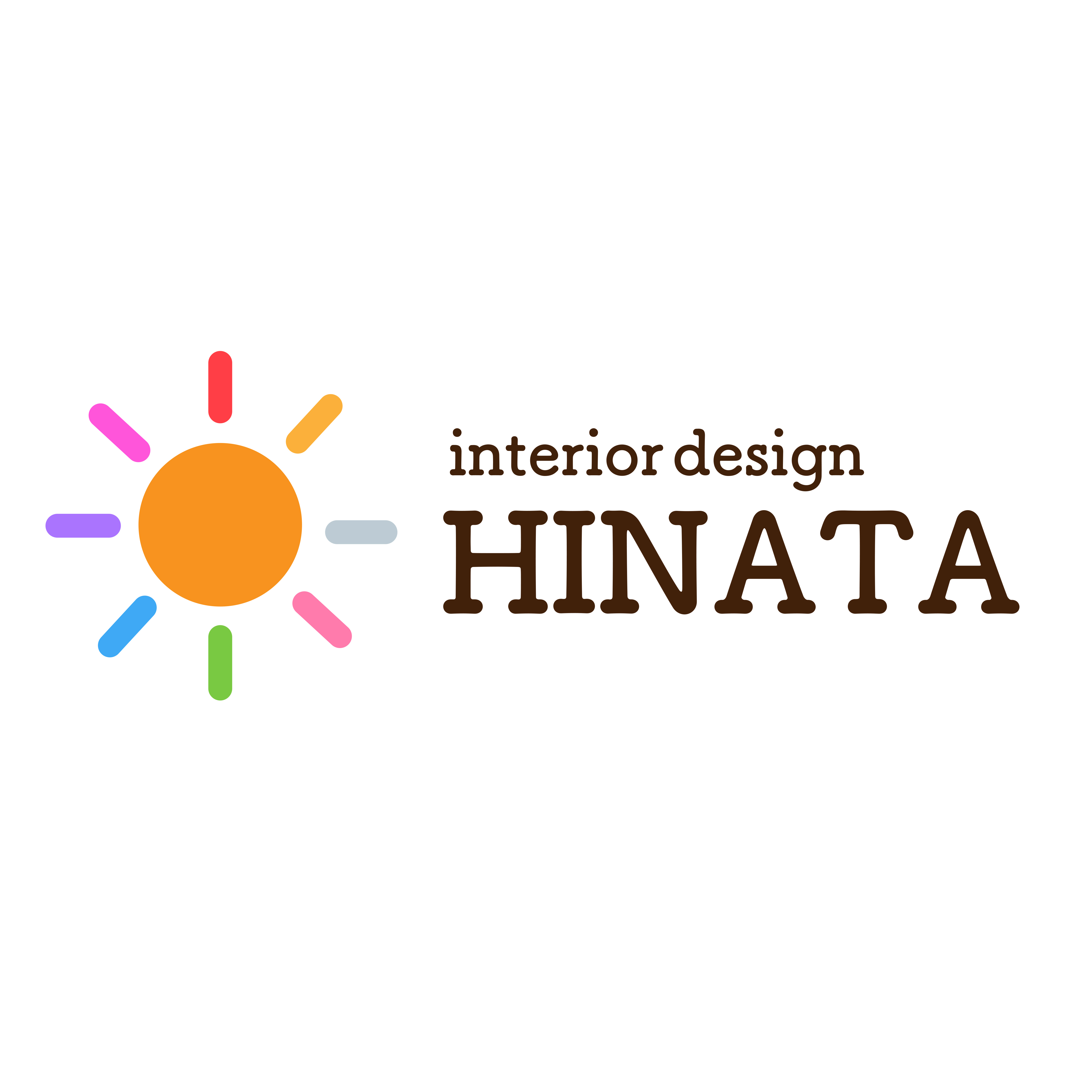 Iinterior design HINATA様のロゴ